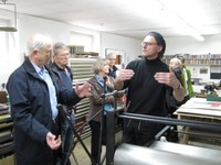 Atelierbesuch bei Helmut Anton Zirkelbach am 29.04.2015