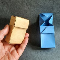 Campus bei uns - Origami-Schachteln falten