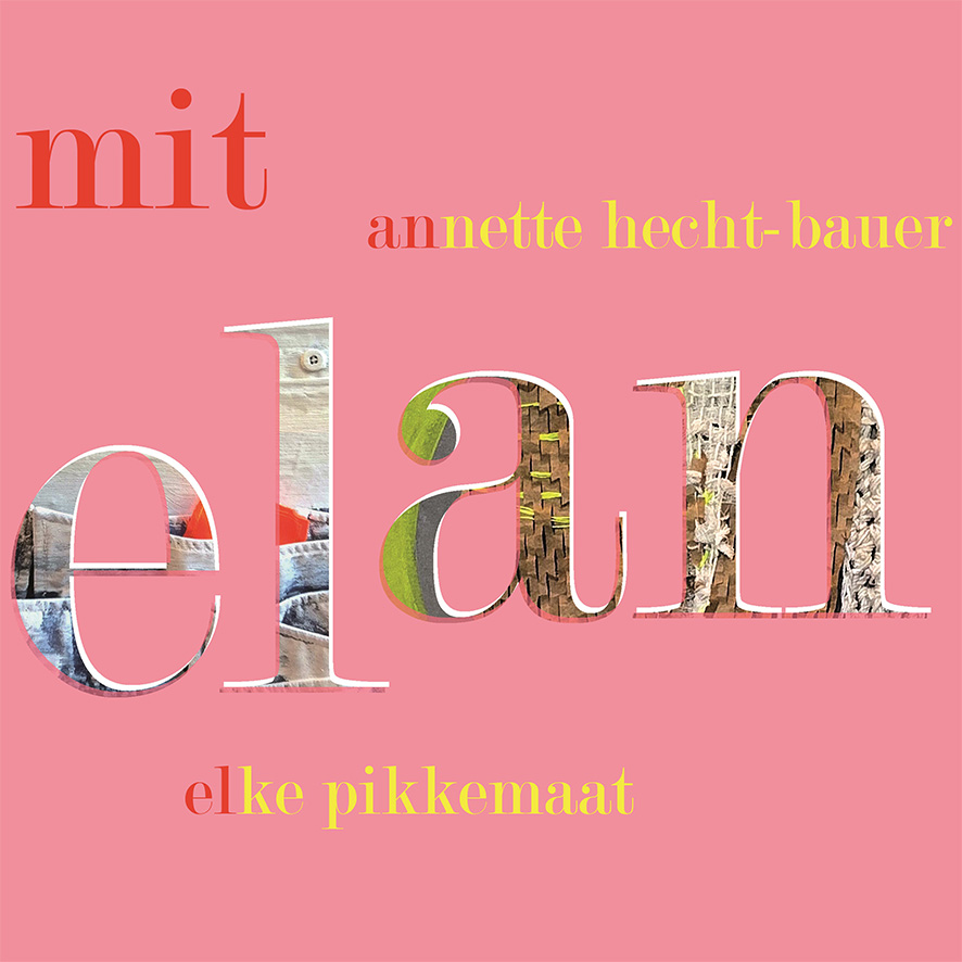 "mit elan" - elke pikkemaat + annette hecht-bauer, Zirkuläre Textilkunst