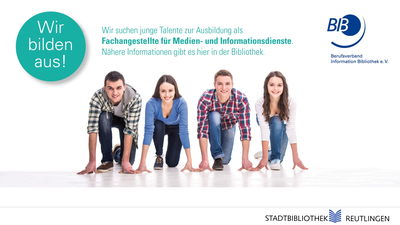 Folie Werbung Ausbildung