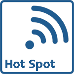 WLAN Internet-Service (Hot Spot) für Notebooks