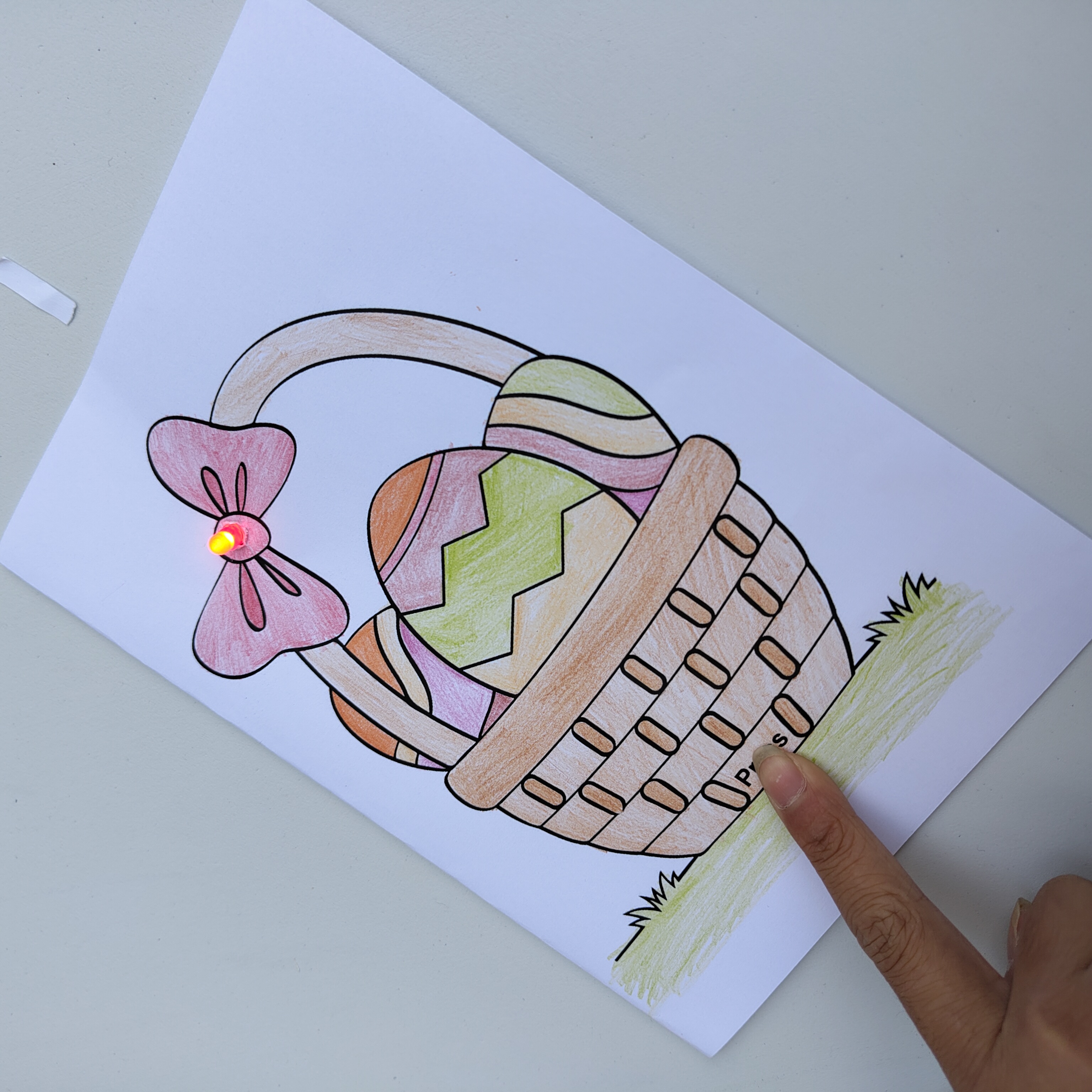 Makerspace - leuchtende Karten