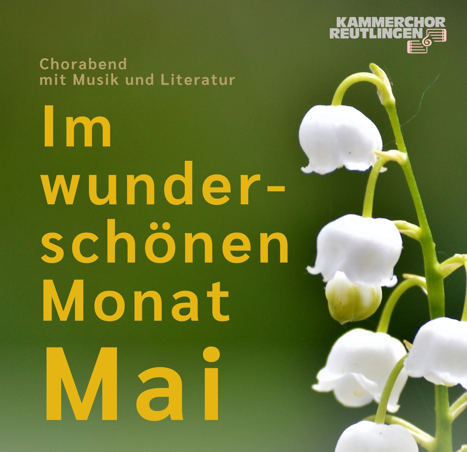 Im wunderschönen Monat Mai