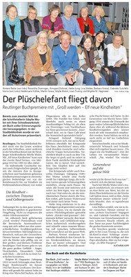 Der Plüschelefant fliegt davon