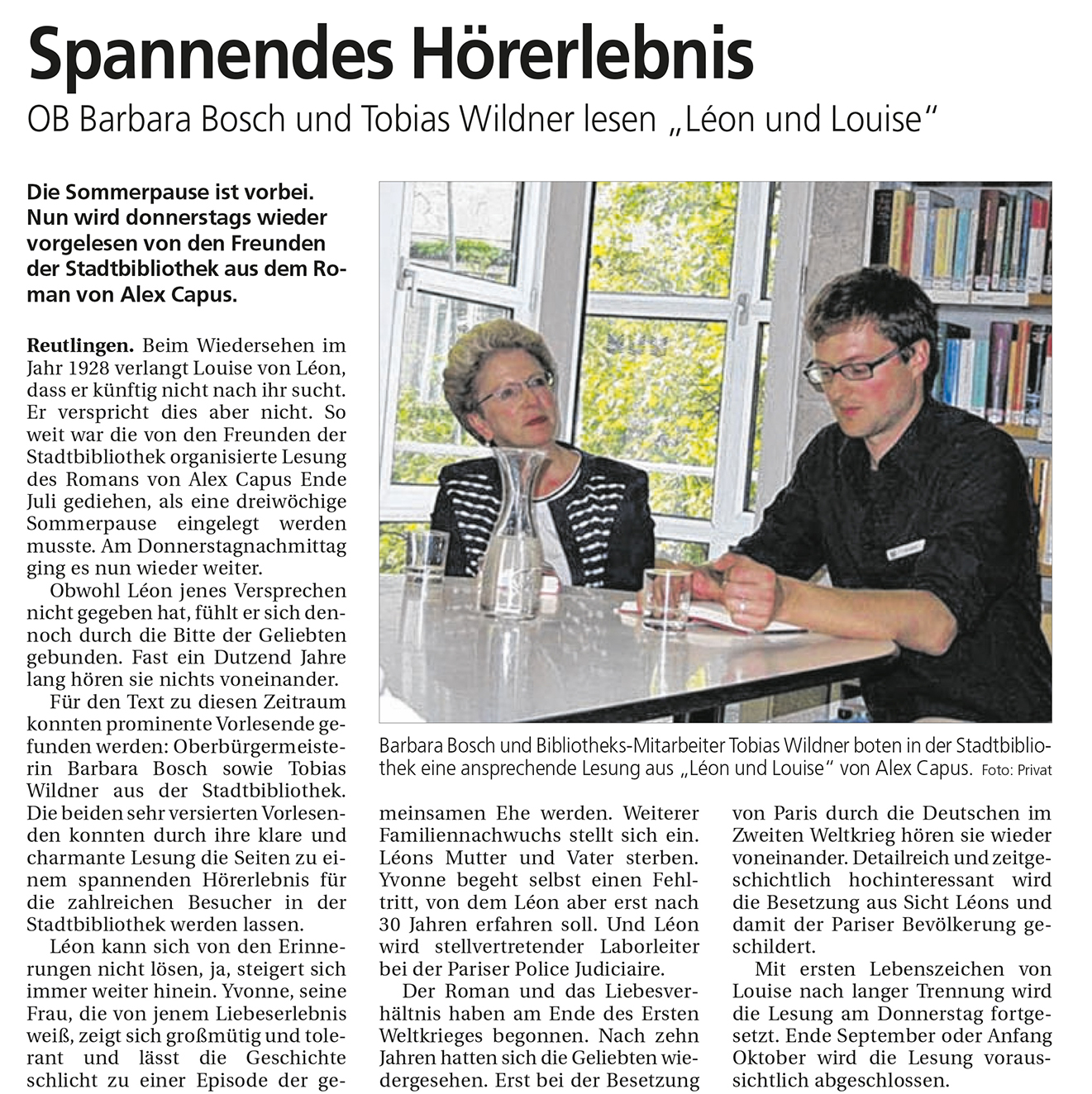 Spannendes Hörerlebnis