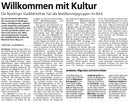 Willkommen mit Kultur