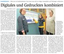 Digitales und Gedrucktes kombiniert