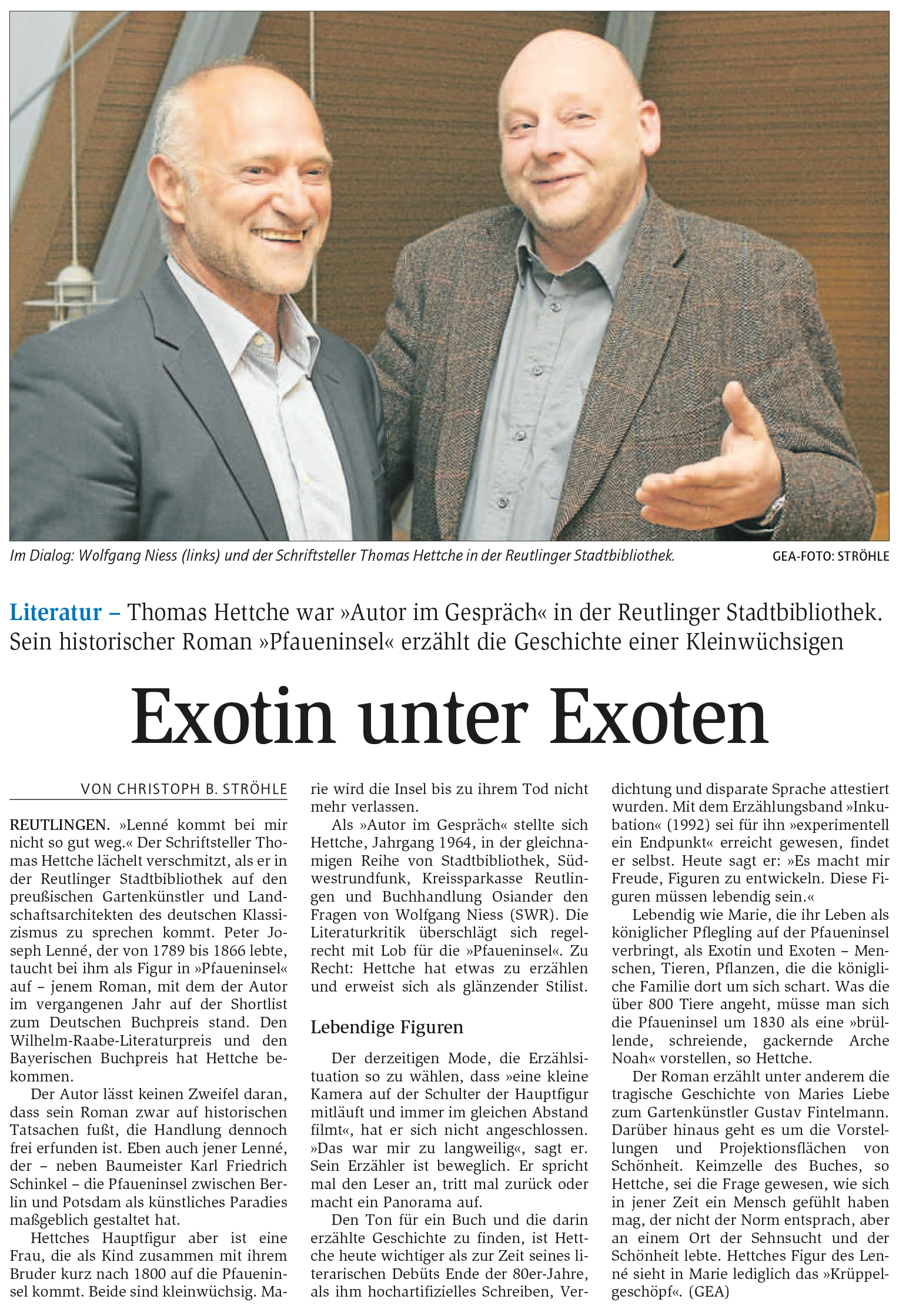 Exotin unter Exoten