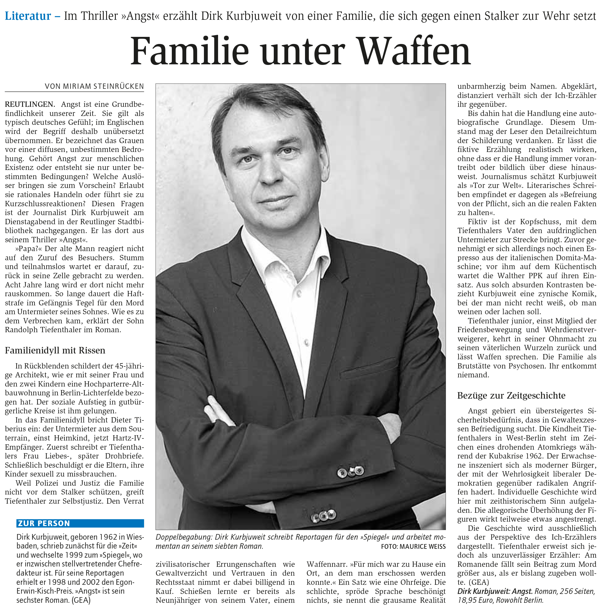 Familie unter Waffen