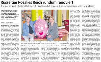 Rüsseltier Rosalies Reich rumdum renoviert