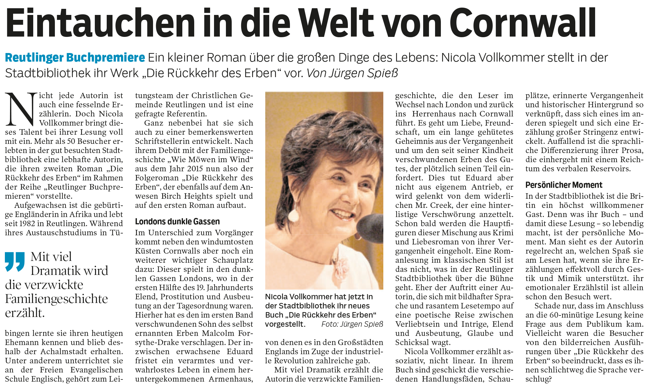 Eintauchen in die Welt von Cornwall