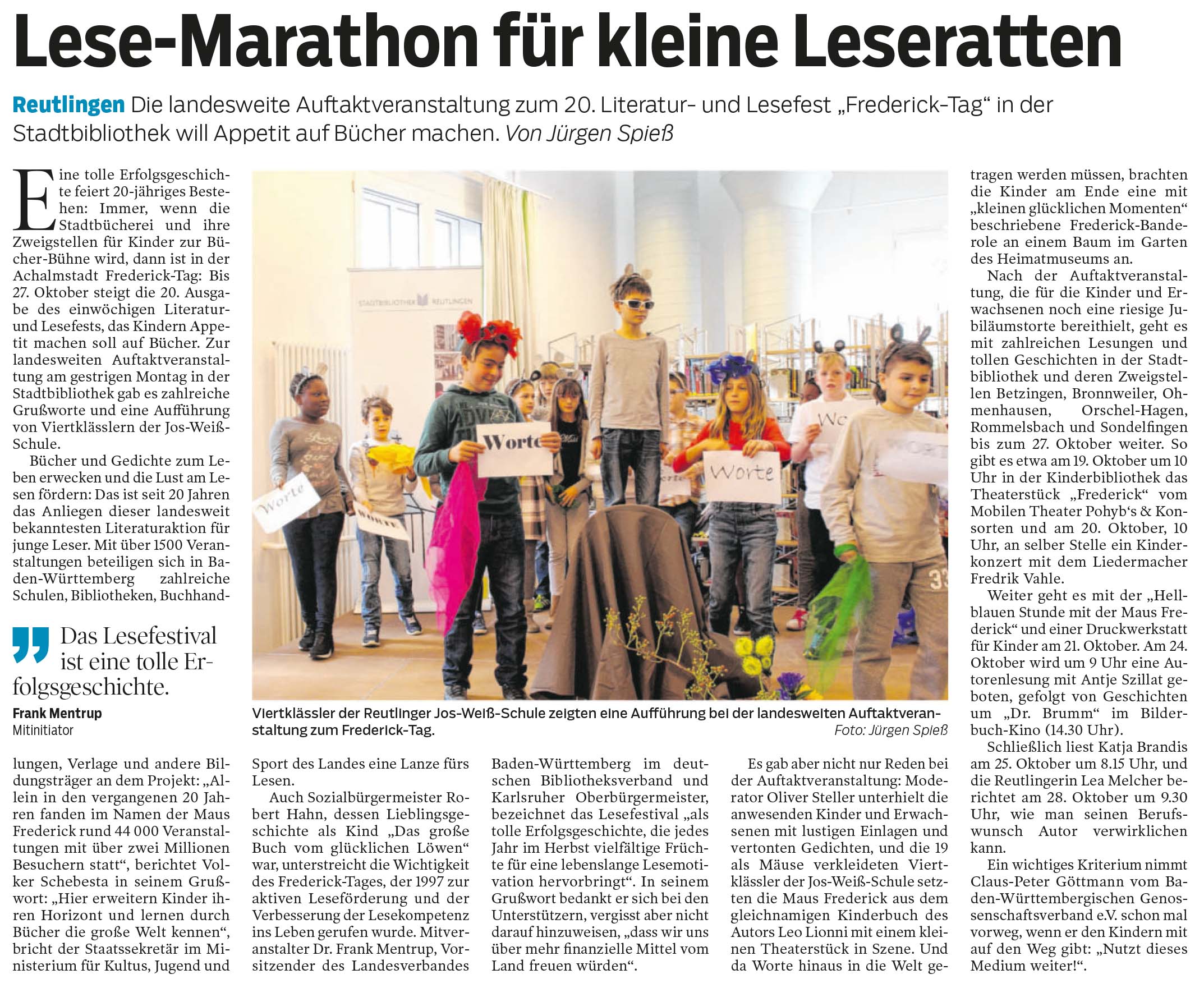 Lese-Marathon für kleine Leseratten