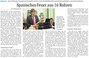 Spanisches Feuer aus 16 Rohren