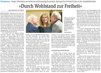 "Durch Wohlstand zur Freiheit"