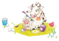 Hier kommt Polly Osterkuh