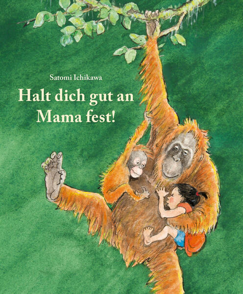 Halt dich gut an Mama fest!